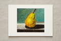 Pear Painting Linen Mockup