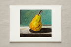 Pear Painting Linen Mockup
